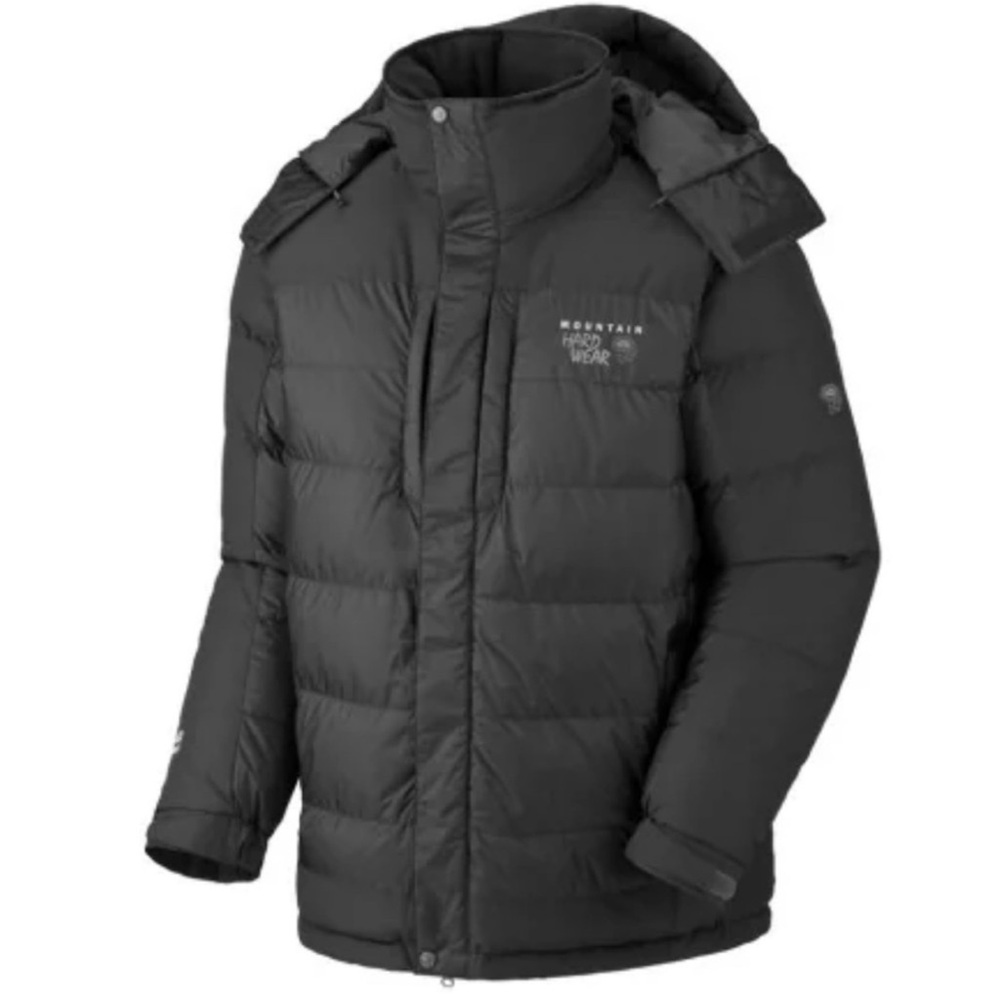 Mountain Hardware Chillwave Down Black Parka Puffer Jacket Size Large